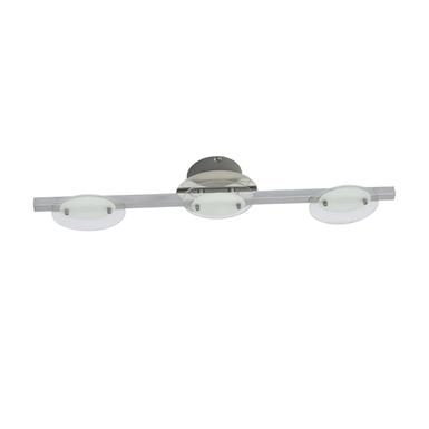 Spot 3 lampes led Chrome Métal - Verre MD14043-03