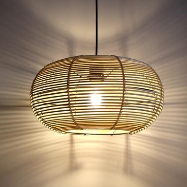 Suspension design Lo Select Rattan Beige Métal P81022BK